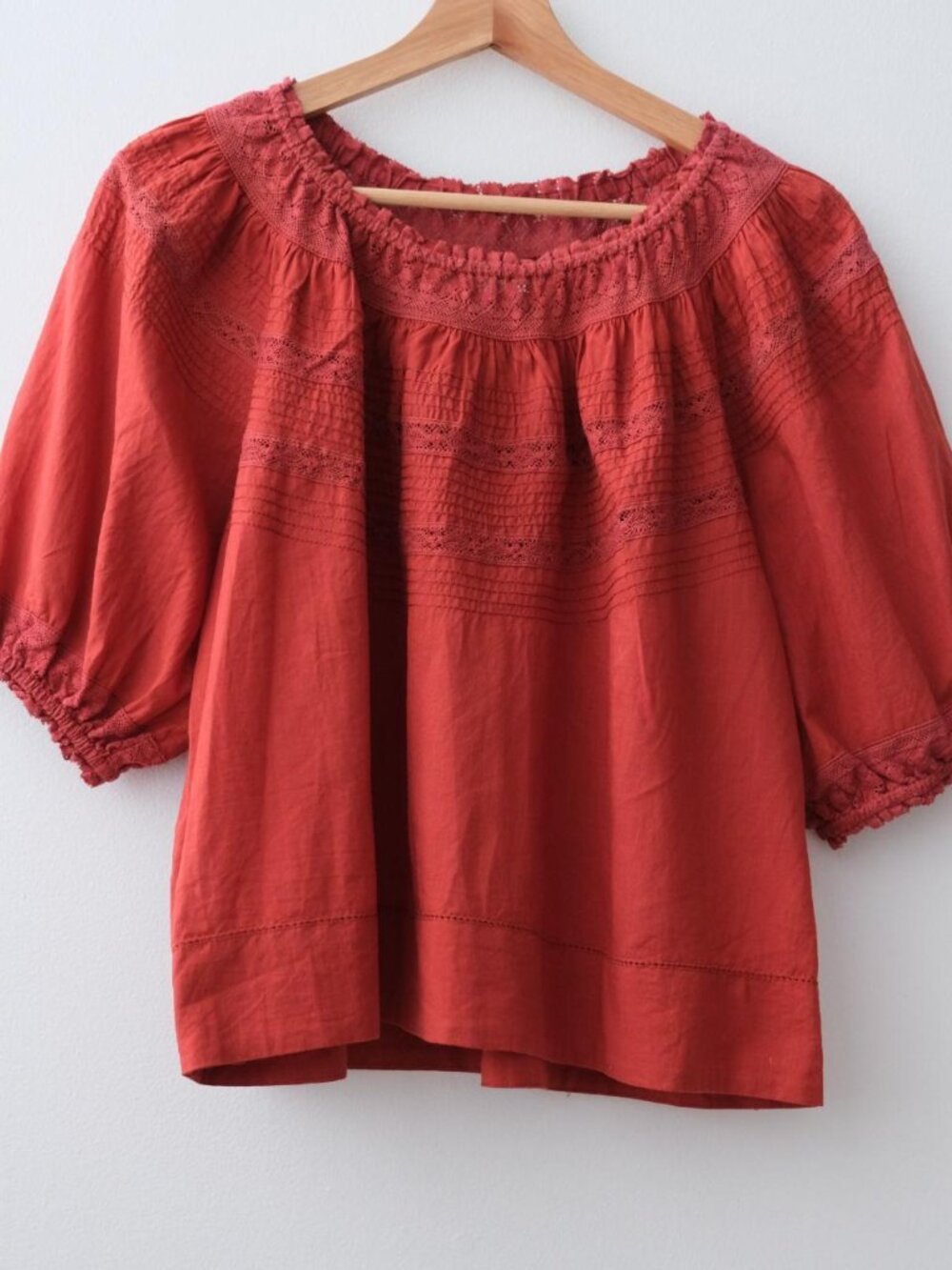 THE GREAT. Prairie Bird Top. 100% Cotton Size 1